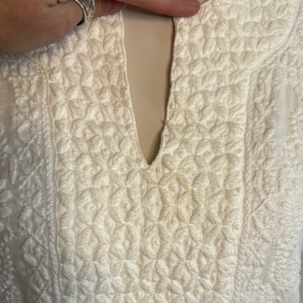 Roller Rabbit White Embroidered Dress - Picture 3 of 6